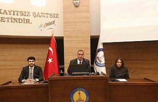 Şahinbey Belediyesi Kasım ayı meclis toplantısı...