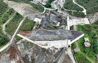 Salıpazarı Barajı inşaatı yüzde 30’u geçti