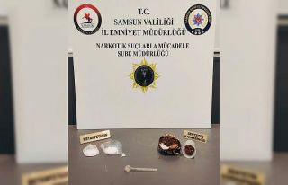 Samsun’da uyuşturucuyla yakalanan kadın gözaltına...