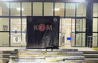 Şanlıurfa’da 8 bin paket kaçak sigara ele geçirildi