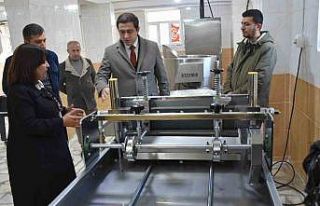 Sason’da kadınlara çilek ürünleri üretim tesisi...