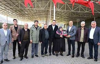 Şehit Hüseyin Özdemir hayır yemeği ve mevlitle...