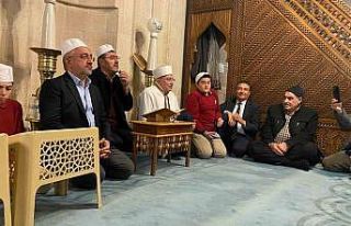 Şehit ve merhum öğretmenler için mevlid programı...
