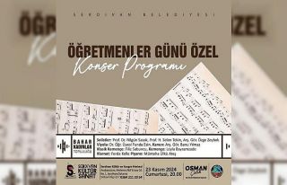 Serdivan Belediyesi öğretmenlere özel konser düzenleyecek