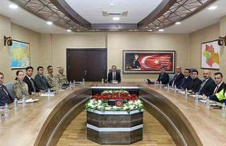 Siirt’te güvenlik ve asayiş toplantısı yapıldı