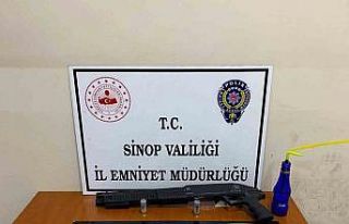 Sinop’ta cips poşetinden esrar çıktı