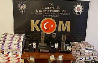 Sivas’ta kaçak tütün operasyonu: 335 bin lira...