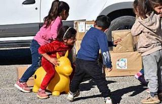 Siverek’te anaokulu öğrencilerinden anlamlı çalışma