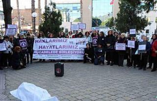 Söke’de Kadına Şiddetle Mücadele için yürüyüş...