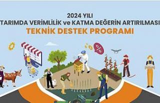 Tarımda verimliliği ve katma değeri arttıracak...