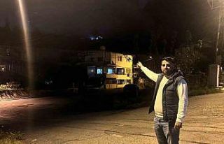 Taş ocağındaki patlamayla şehri toz bulutu kapladı