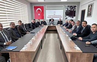 Taşova’da afet ve acil durum toplantısı düzenlendi