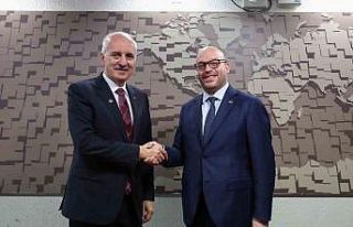 TBMM Başkanı Kurtulmuş, İtalyan mevkidaşı Fontana...