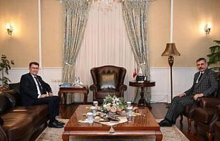 TDK Başkanı Prof. Dr. Osman Mert’ten Vali Çiftçiye...