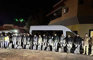 Tekirdağ’da düzensiz göç operasyonu: 21 göçmen...