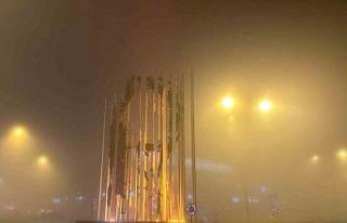 Tekirdağ’da gece sis etkili oldu