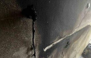 Televizyon evde yangına neden oldu