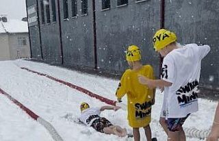 Tokatlı gençlerden kış sporlarına yeni bir boyut