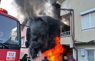 Tokat’ta yangında evde uyuyan baba ve 3 yaşındaki...