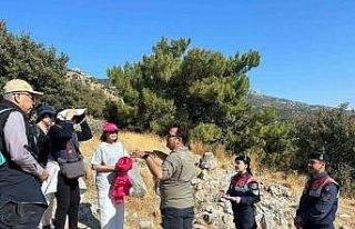 Turistler, orman yangınları konusunda bilgilendirildi