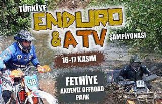 Türkiye Enduro ve ATV Şampiyonası finali Fethiye’de
