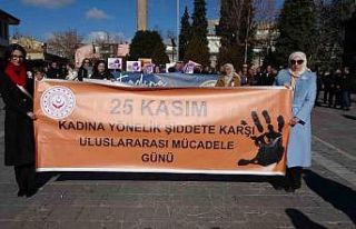 Uşak’ta kadına yönelik şiddete karşı farkındalık...