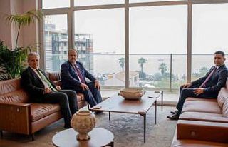 Vali Canbolat, Başkan Günel ile bir araya geldi