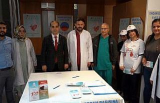 Vatandaşlar Organ bağışı Haftasında bilgilendiriliyor