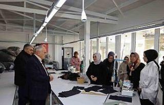Yahyalı Belediyesi Tekstil Fabrikası için eğitim...