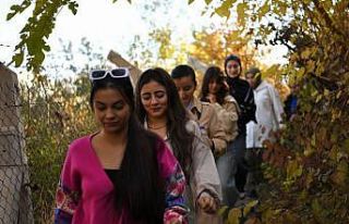 Yeşilyurt Horata’da doğa yürüşü