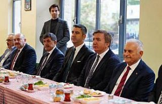 Yıldırım ve Vali Aydoğdu Kartal’da Erzincanlılarla...