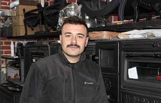 Yılın modası şömineli önü siyah sobalar