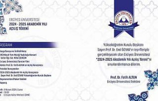 YÖK Başkanı Prof. Dr. Özvar, ERÜ’nün davetlisi...