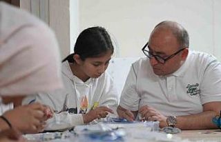 Yörük çocuklarına robotik kodlama eğitimi