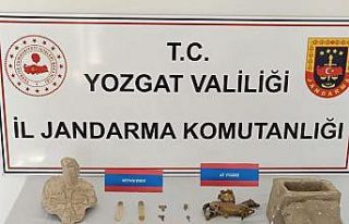 Yozgat’ta tarihi eser kaçakçılığı: 5 gözaltı