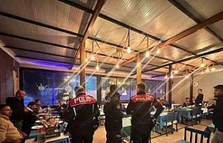 Zonguldak’ta asayiş uygulaması, 92 iş yeri denetlendi