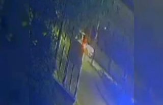 3 kişinin yaralandığı kaza anı kamerada