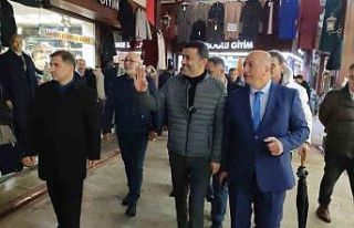 8 asırlık tarihi çarşı alışveriş fuarına...