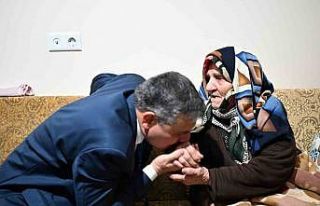 91 yaşındaki Naciye nineye vefa