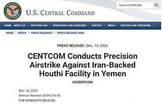 ABD ordusu Yemen’in başkenti Sana’yı vurdu