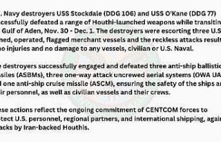 ABD ordusundan Husi saldırıları ile ilgili açıklama:...