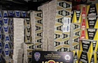 Adana’da 7 milyon 480 bin kaçak makaron ele geçirildi