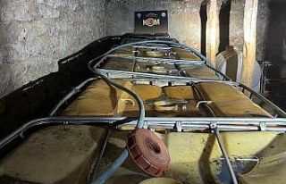 Ağrı’da 8 ton 510 litre kaçak motorin ele geçirildi