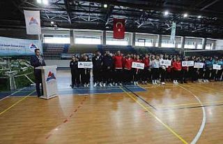 AİÇÜ’de ÜNİLİG voleybol bölgesel lig müsabakaları...