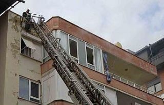 Alanya’da baca yangını büyümeden söndürüldü