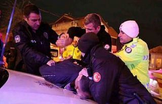 Alkollü şekilde polisten kaçtı, kaza yapıp yakalanınca...