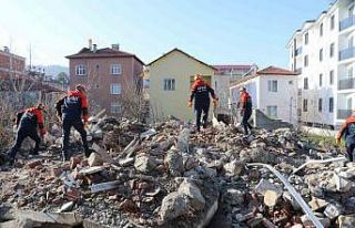 Amasya’daki deprem tatbikatı gerçeği aratmadı