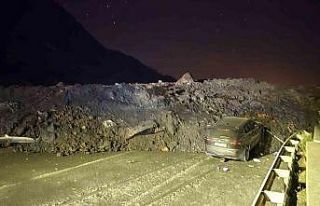 Artvin’in Arhavi ilçesinde heleyan