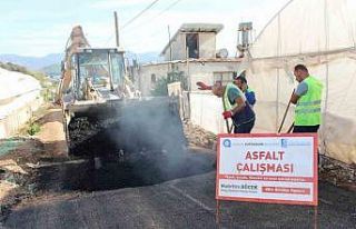 ASAT’tan Kumluca’da alt yapı sonrası asfalt...