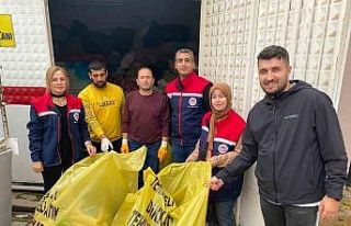 Aydın’da 11 bin kilogram zirai katı atık toplandı